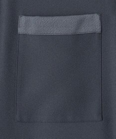 ICB 【先行予約】 FluidBackSatin シャツワンピース