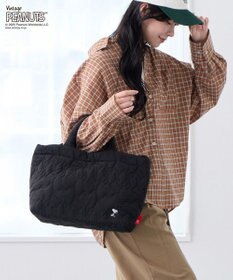 ROOTOTE 8450【スヌーピー】IP.ミディアム.キルト.ピーナッツ-0N