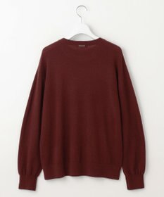 自由区 L 【カタログ掲載】ファインウールカシミヤクルーネック ニット
