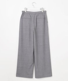 J.PRESS LADIES 【洗える】サイロウォッシャブル2wayストライプ ワイド パンツ