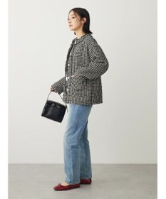 Green Parks ・ＥＬＥＮＣＡＲＥ　ＤＵＥ　ツィードノーカラージャケット