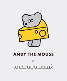 une nana cool MADE WITH ねずみのANDY【綿混】フラット仕上げノンワイヤーブラジャー