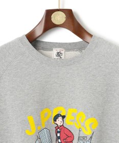 J.PRESS MEN 【AaronChang】【UNISEX】プリント スウエットシャツ