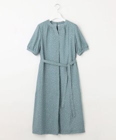 J.PRESS LADIES S 【洗える・イージーケア】スパンローンランダムドット ワンピース
