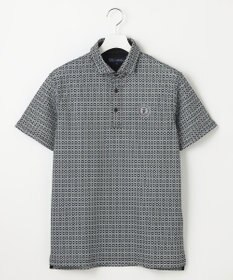 23区GOLF 【MEN】モノグラム柄  半袖ポロシャツ
