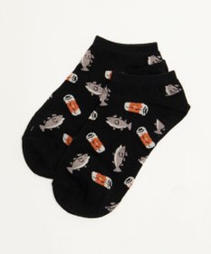 WEGO フードチェンジ総柄ショートソックス