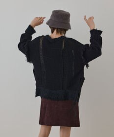 GRACE CONTINENTAL ルーズオーバーニットトップ