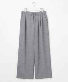 J.PRESS LADIES 【洗える】サイロウォッシャブル2wayストライプ ワイド パンツ