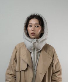 KWD 【日本製】HOOD DOWN PARTS グリーンダウン フードダウンパーツ