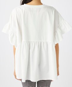 OP／FILA 【Ocean Pacific】らくティブ｜ティアード袖フレアカットソー