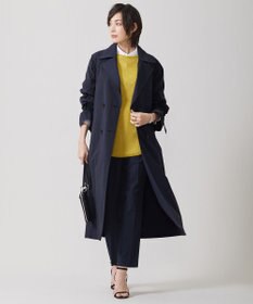 ICB 【洗える】 ペーパーブレンドシャインニット プルオーバー