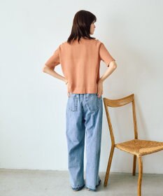 YECCA VECCA 半袖シアーカーディガン