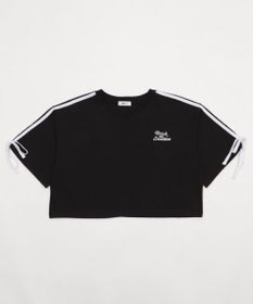 WEGO 2ラインリボングラフィックショートT