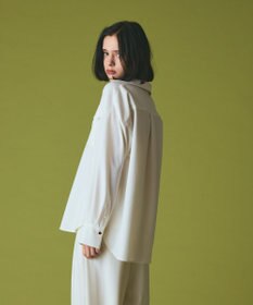 GRACE CONTINENTAL ウールミリタリーシャツ