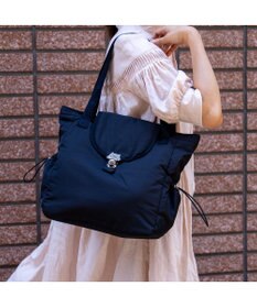 tsumori chisato CARRY ネコメタル トートバッグ 【A4サイズ対応　軽量】