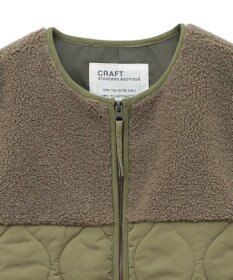 CRAFT STANDARD BOUTIQUE ボアキルティングベスト