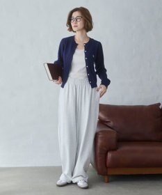 WEGO 【ウエストゴム/XSSMサイズ展開】スウェットワイドパンツ