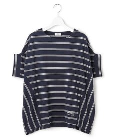 J.PRESS YORK STREET 【WOMEN】バンザイスリーブ ボーダーTシャツ
