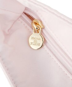 Maison de FLEUR ブランドロゴフリルハンドルトートMバッグ