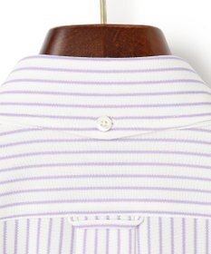 J.PRESS MEN 【KING SIZE】【夏に嬉しい高機能】カノコインレイストライプパッチポケット シャツ/B.D.