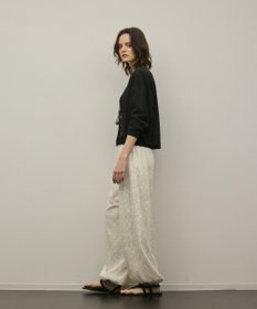 GRACE CONTINENTAL スリーブスリットニットカーディガン