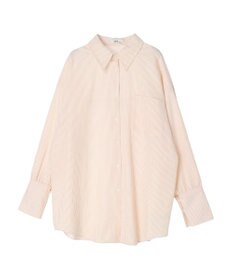 earth music&ecology サッカーストライプボーイズライクシャツ