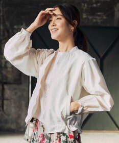 自由区 S 【洗える】ハイカウントクロップド丈 カットソー