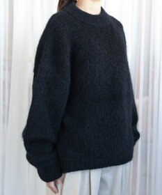 美品 ヴァンス VINCE アルパカ モヘヤ混 畦編み ニットプルオーバー M アルパカモヘヤ畦編みプルオーバー (mum904) – WOOL STUDIO