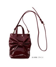 ROOTOTE 0670【直営店限定:ミニショルダー】ベビールーエナメルリボン-A