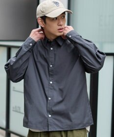 WEGO 【ユニセックス着用ITEM/MLサイズ展開】クロップドブロードシャツ