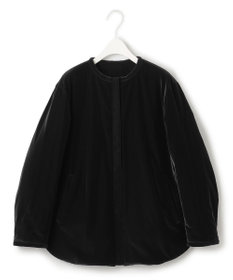 ICB L 【リバーシブル着用可能】 ラミネートパイルキルト ミドル丈コート