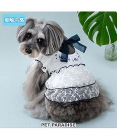 PET PARADISE ペットパラダイス 接触冷感 刺繍ワンピース 小型犬