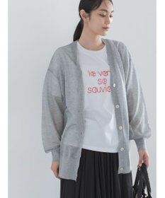 Te chichi 14GミドルVネックカーディガン《2026 SUMMER LOOK item》