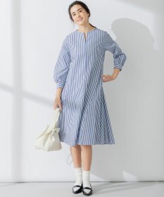 組曲 【洗える】Co/Nyブロード ワンピース