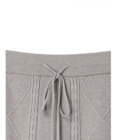 Green Parks ケーブルニットスカート