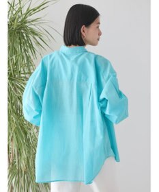 AMERICAN HOLIC 接触冷感＋速乾　強撚シアーボイルＢＩＧシャツ