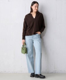 UNFILO ふわふわ スキッパーニット