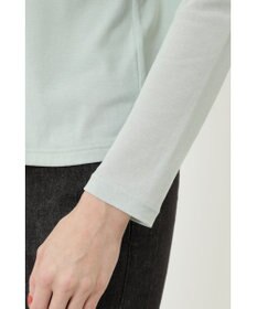 DAKS コットン天竺スタンドカラーカットソー