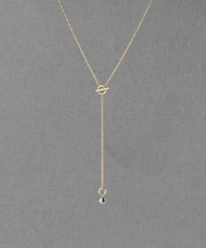 Phoebe 【金属アレルギー対応】ミニマルチェーンロングコインネックレス　ゴールド　ニッケルフリー