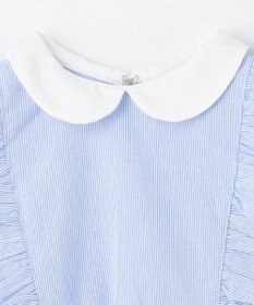 ANY KIDS コードレーン 裾刺繍 ワンピース