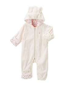 MIKI HOUSE HOT BISCUITS 【ミキハウス】【60-80cm】 マイクロファー カバーオール