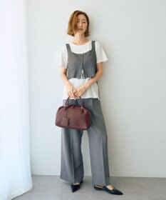 YECCA VECCA ZIPニットビスチェ