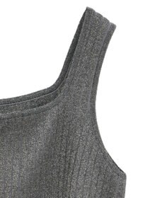 YECCA VECCA ZIPニットビスチェ