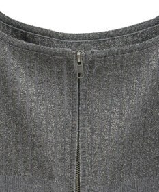 YECCA VECCA ZIPニットビスチェ