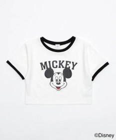 WEGO MICKEY　MOUSE／リンガーTシャツ