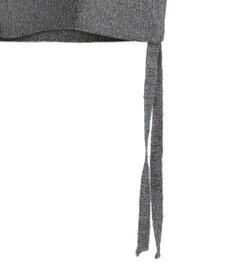 YECCA VECCA ZIPニットビスチェ