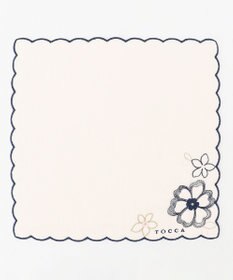 TOCCA 【TOWEL COLLECTION】SCALLOP FLOWER TOWELCHIEF タオルハンカチ