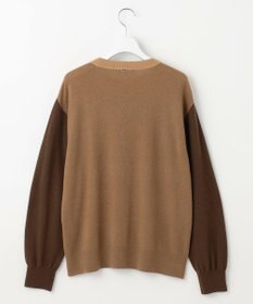 自由区 L 【カタログ掲載】ファインウールカシミヤクルーネック ニット