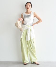 earth music&ecology ニットタンクトップ