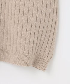 ANY 【洗濯機可能】ポロカラーニット